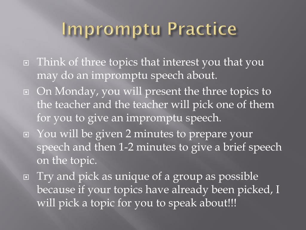 PPT Delivering your Speech PowerPoint Presentation, free download