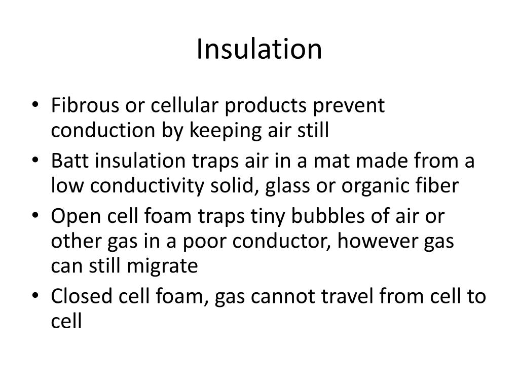 PPT Insulation PowerPoint Presentation, free download ID1953315