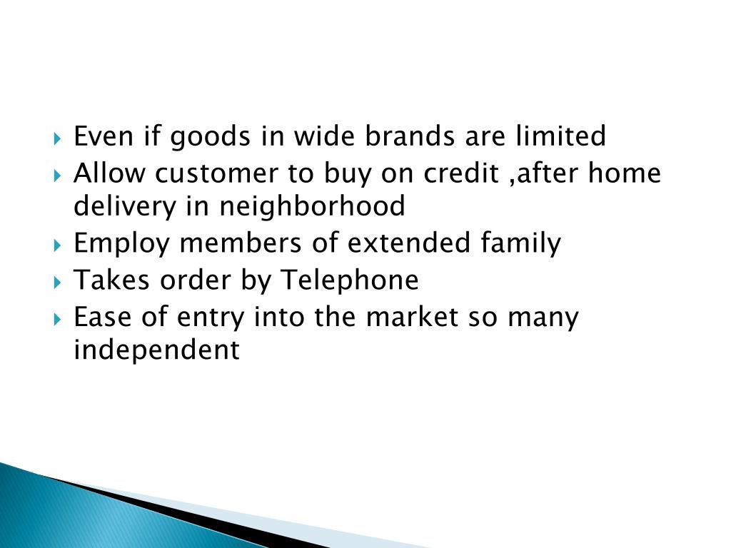 PPT Types of Retail Outlet PowerPoint Presentation, free download ID1954433