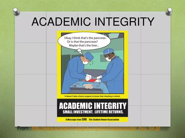 PPT ACADEMIC INTEGRITY PowerPoint Presentation, free download ID