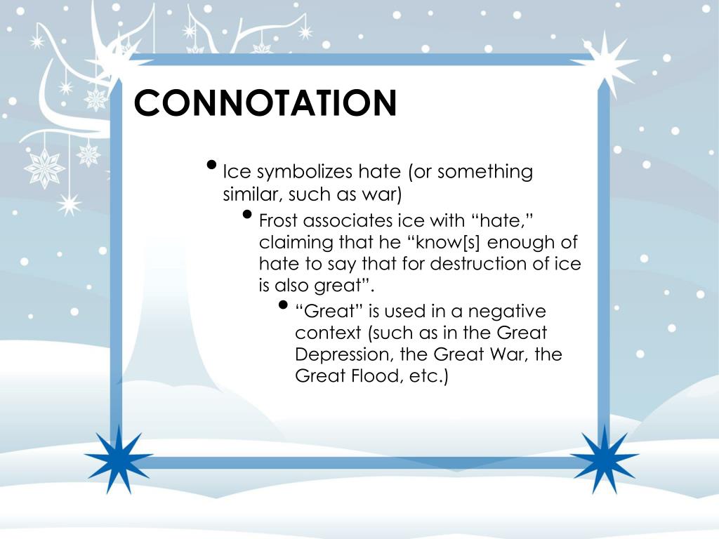 PPT “Fire and Ice” by Robert Frost PowerPoint Presentation, free