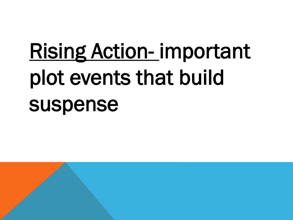 Rising Action Plot Events at Lauren Marino blog