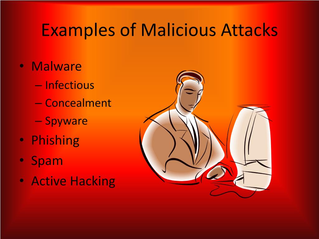 PPT Malicious Attacks PowerPoint Presentation, free download ID1959138