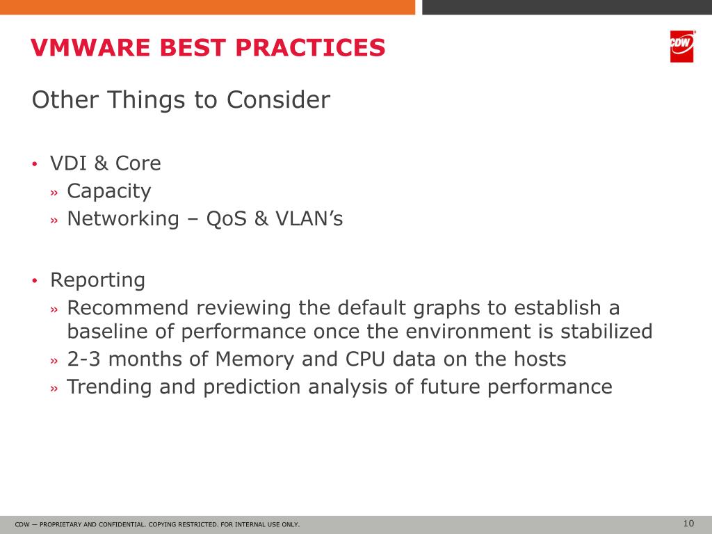 PPT Vmware best practices PowerPoint Presentation, free download ID