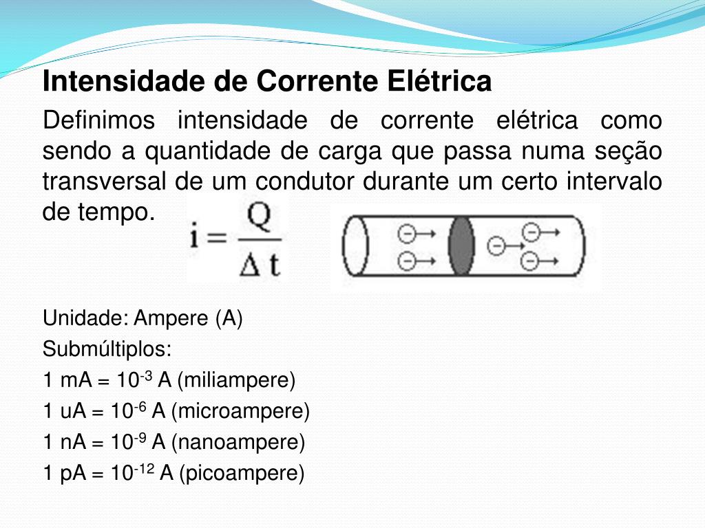 PPT Eletricidade e PowerPoint Presentation