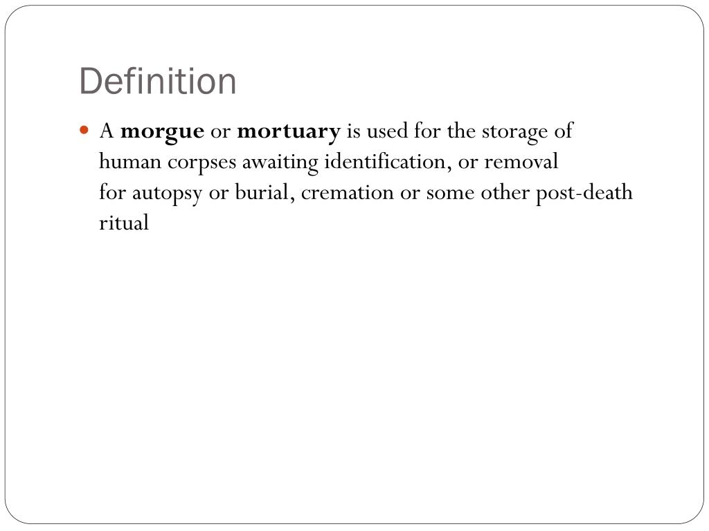 PPT Mortuary Service PowerPoint Presentation, free download ID1963498