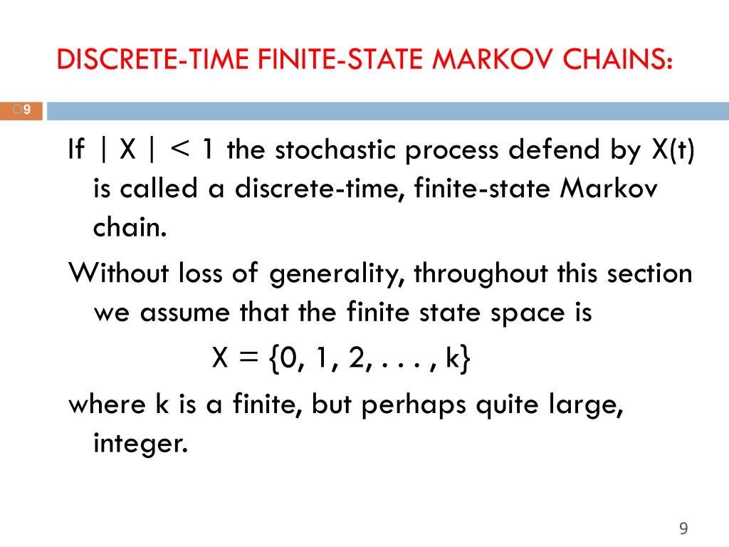 PPT Modeling and Simulation Markov chain PowerPoint Presentation