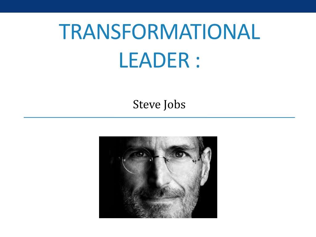 PPT Transformational Leader PowerPoint Presentation, free download