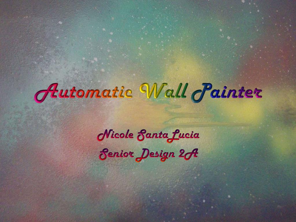 PPT Automatic Wall Painter PowerPoint Presentation, free download