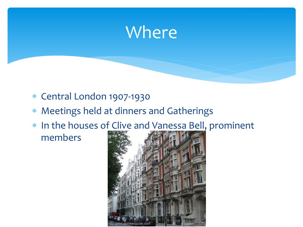 PPT Bloomsbury Group PowerPoint Presentation, free download ID1970621