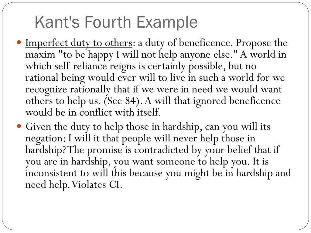 PPT Ethics and Critical Thinking Deontological Theory Kant