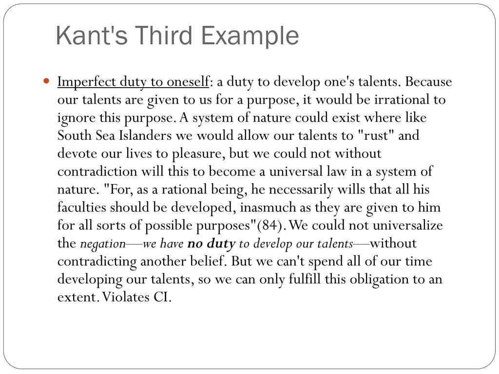 PPT Ethics and Critical Thinking Deontological Theory Kant