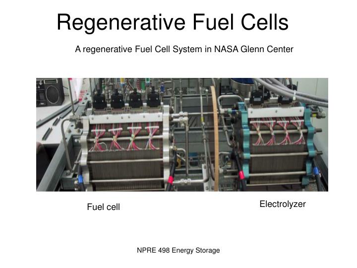 PPT Redox Flow Batteries & Regenerative Fuel Cells PowerPoint