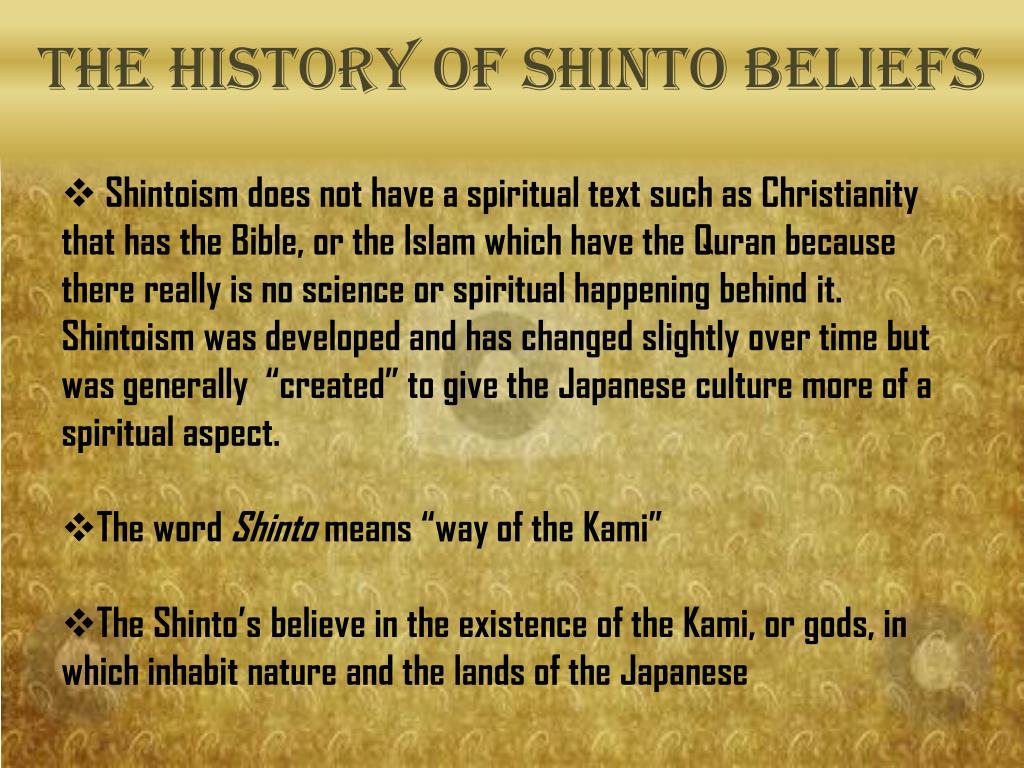 PPT The Religion of the Shinto's PowerPoint Presentation, free