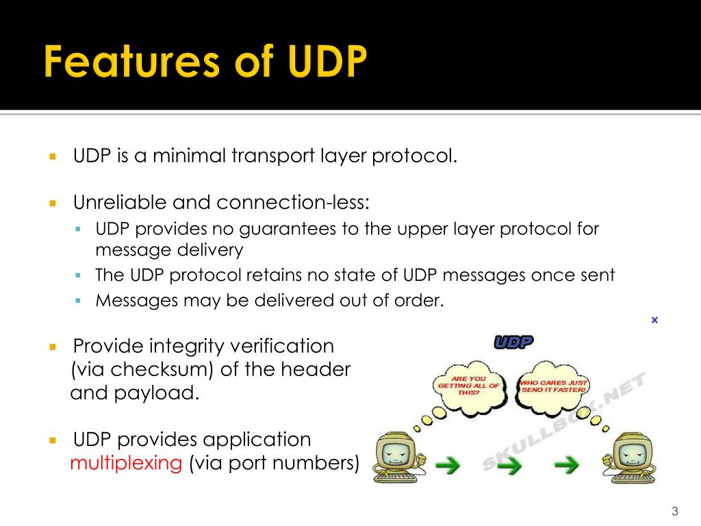 PPT UDP Protocol Specification PowerPoint Presentation, free download