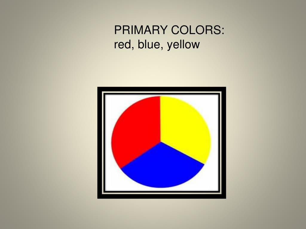 PPT PRIMARY COLORS red, blue, yellow PowerPoint Presentation, free