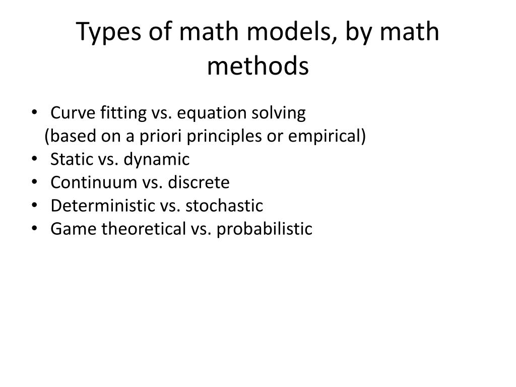 PPT MATH 5740/MATH 6870 001 MATH MODELING 2010 0940 AM1030 AM JWB