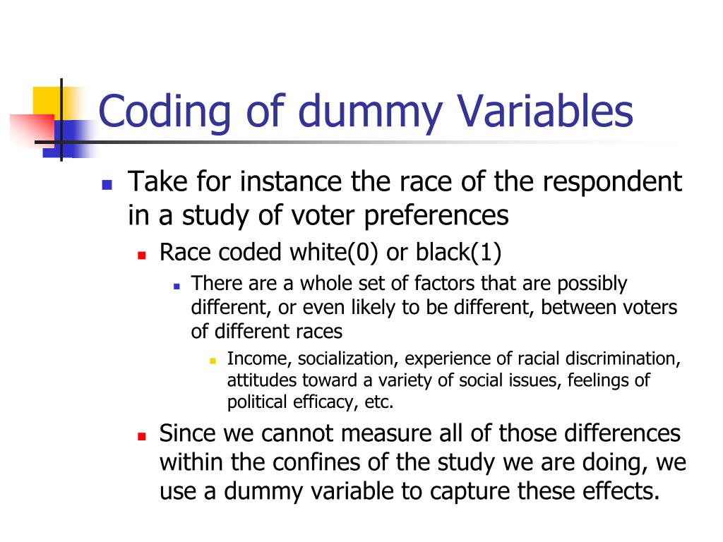 PPT Dummy Variables PowerPoint Presentation, free download ID1986912