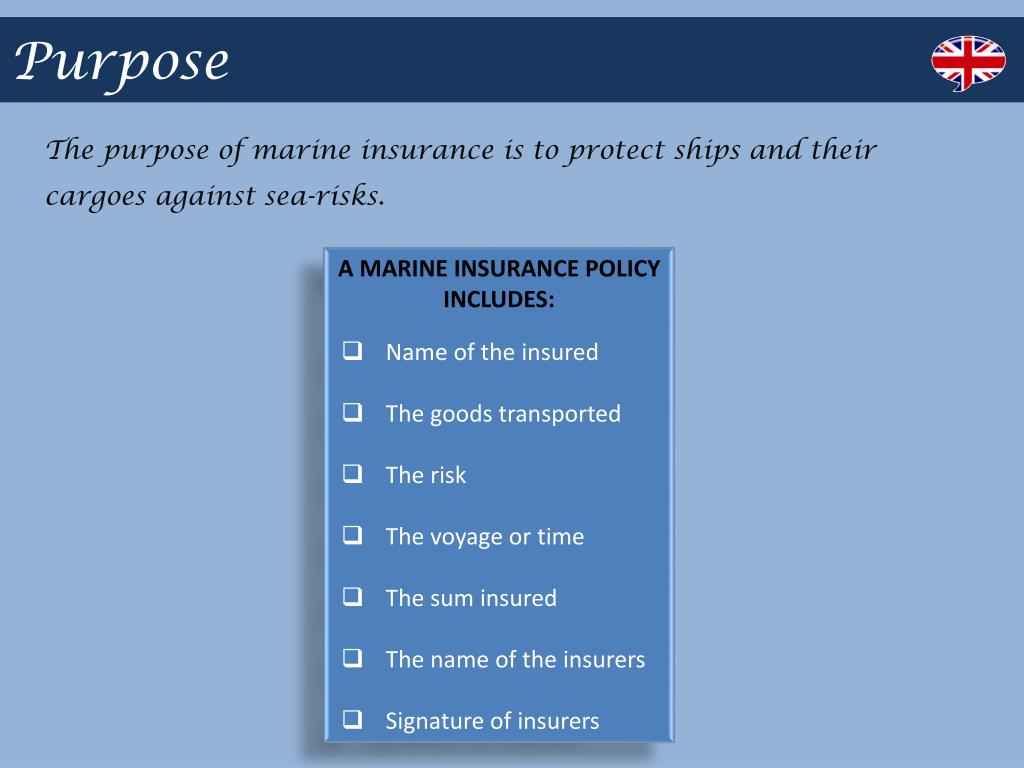 PPT Marine Insurance PowerPoint Presentation, free download ID1987967