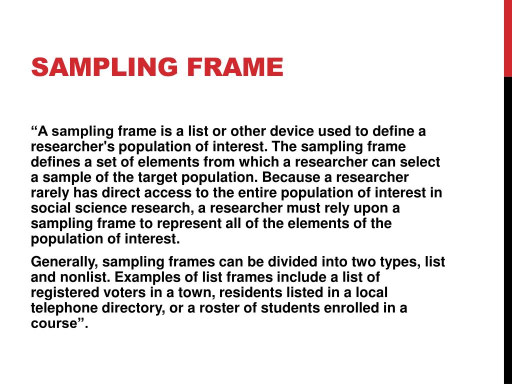 PPT Sampling PowerPoint Presentation, free download ID1988623