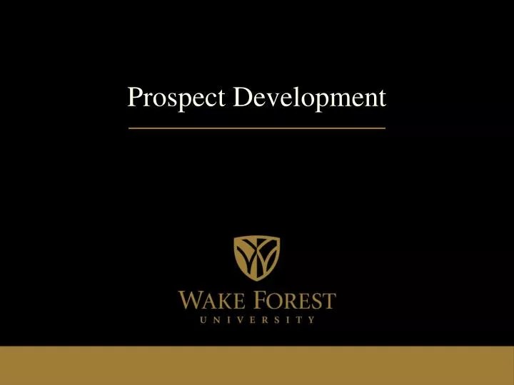 PPT Prospect Development PowerPoint Presentation, free download ID
