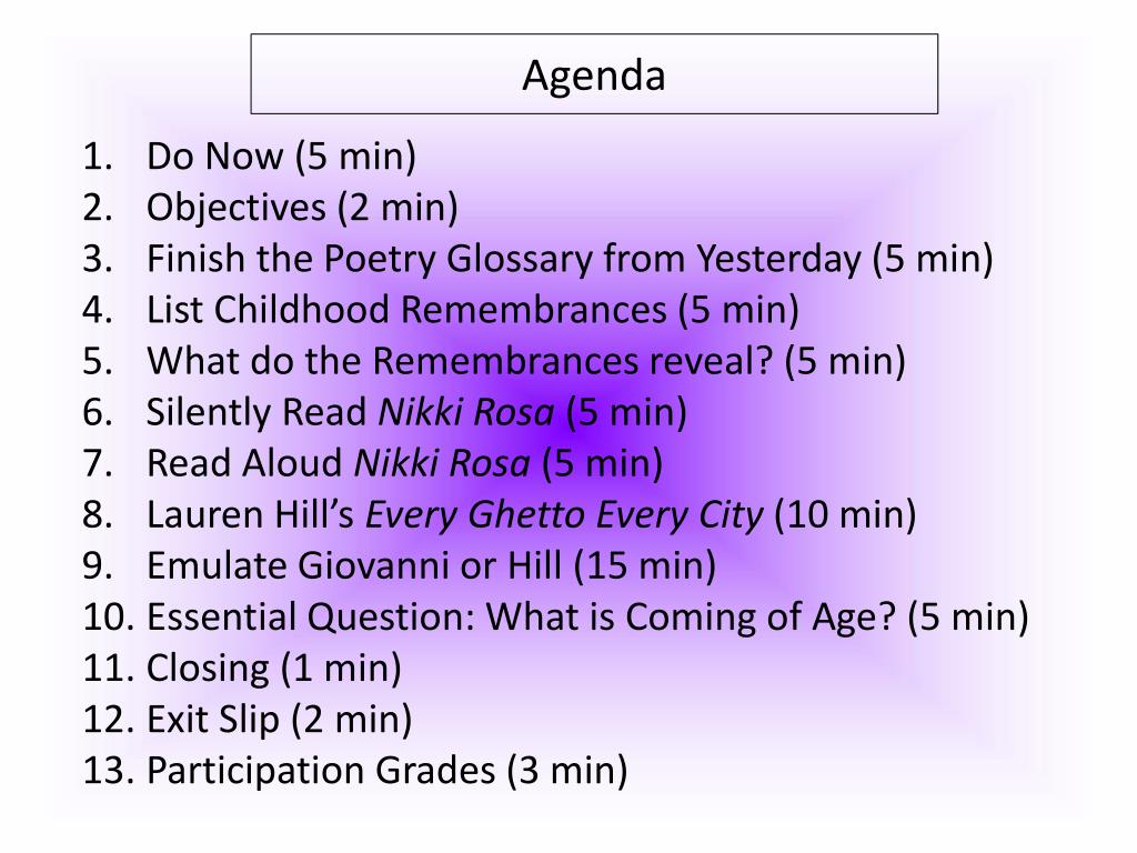 PPT What is a catalogue poem? PowerPoint Presentation, free download