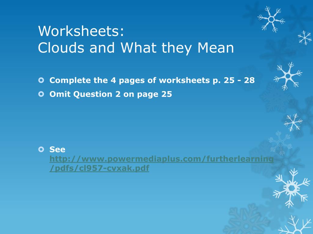 PPT Clouds PowerPoint Presentation, free download ID