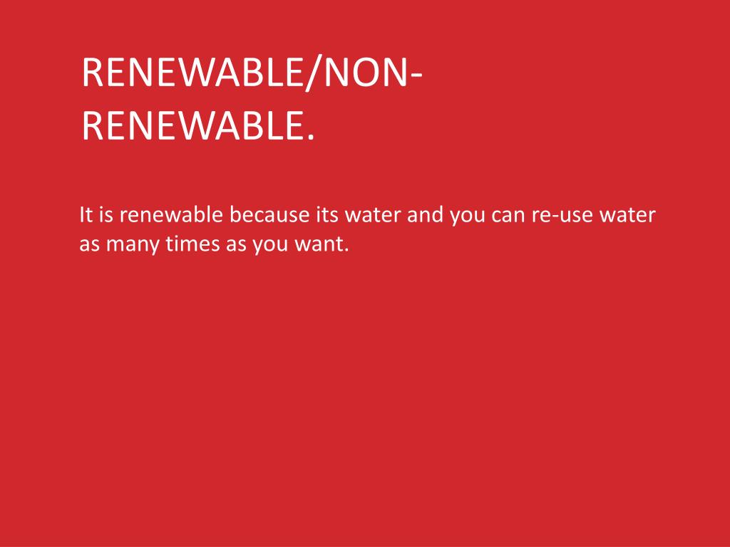 PPT WATER ENERGY. PowerPoint Presentation, free download ID1993434