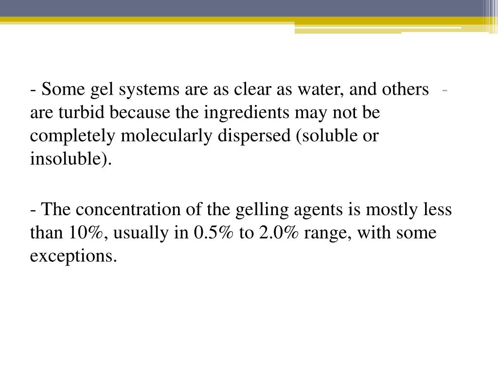 PPT Gels PowerPoint Presentation, free download ID1995824