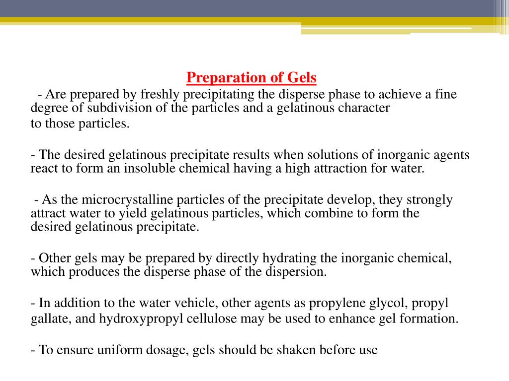 PPT Gels PowerPoint Presentation, free download ID1995824