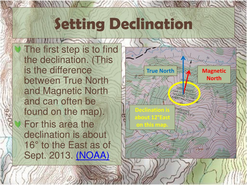 PPT Using a Map and Compass PowerPoint Presentation, free download