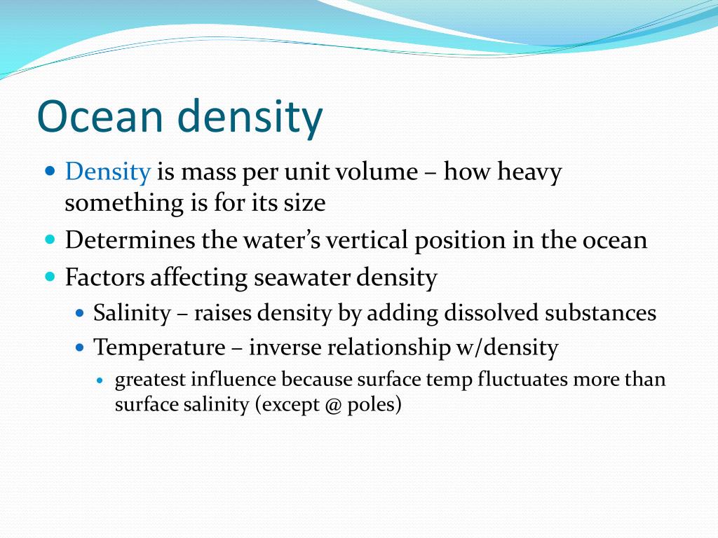 PPT Ocean Water and Ocean Life Chapter 14 PowerPoint Presentation