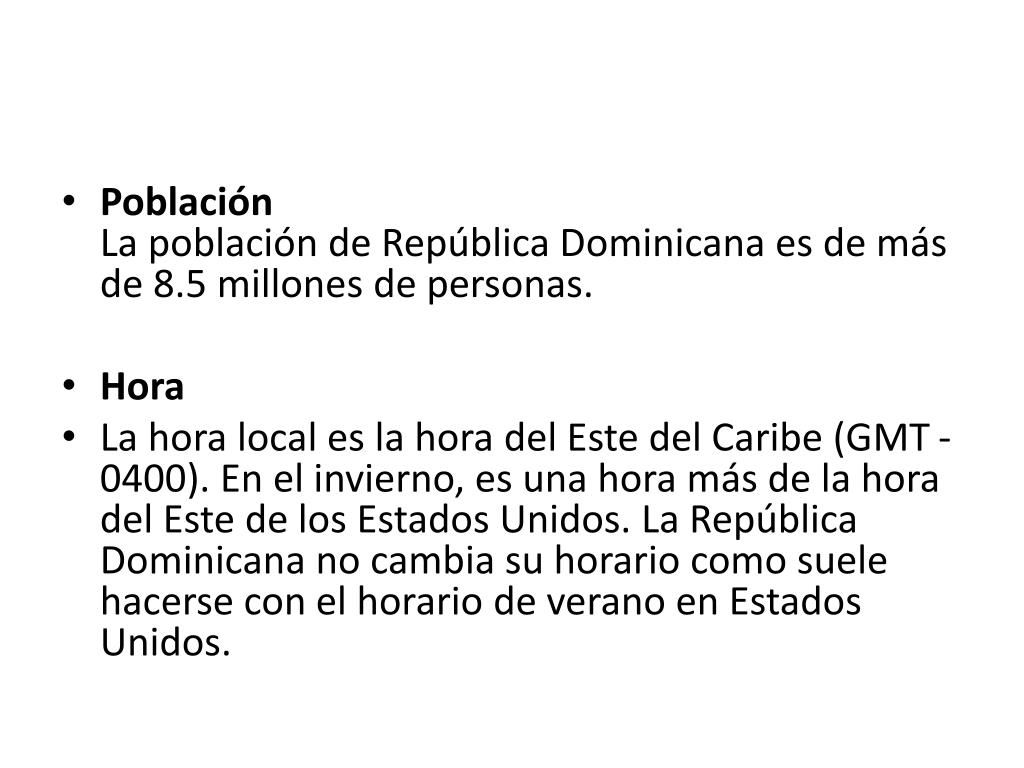 PPT La República Dominicana PowerPoint Presentation, free download