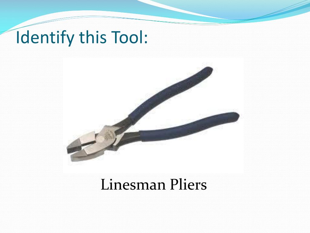 PPT Tool Identification PowerPoint Presentation, free download ID