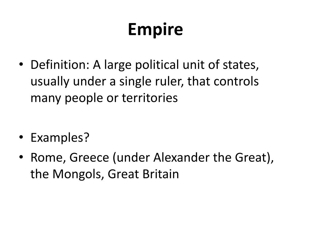 PPT Empire PowerPoint Presentation, free download ID2000302