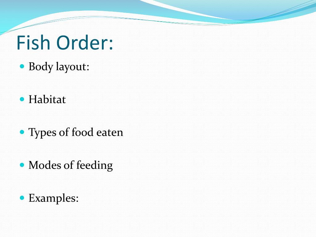 PPT Fish PowerPoint Presentation, free download ID2000497