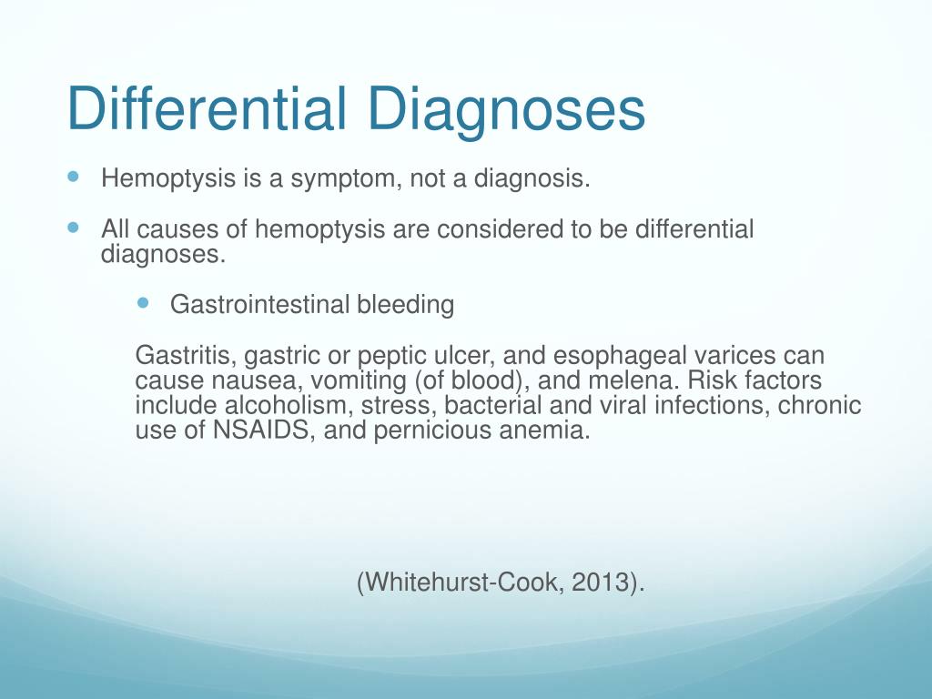PPT Hemoptysis PowerPoint Presentation, free download ID2000799