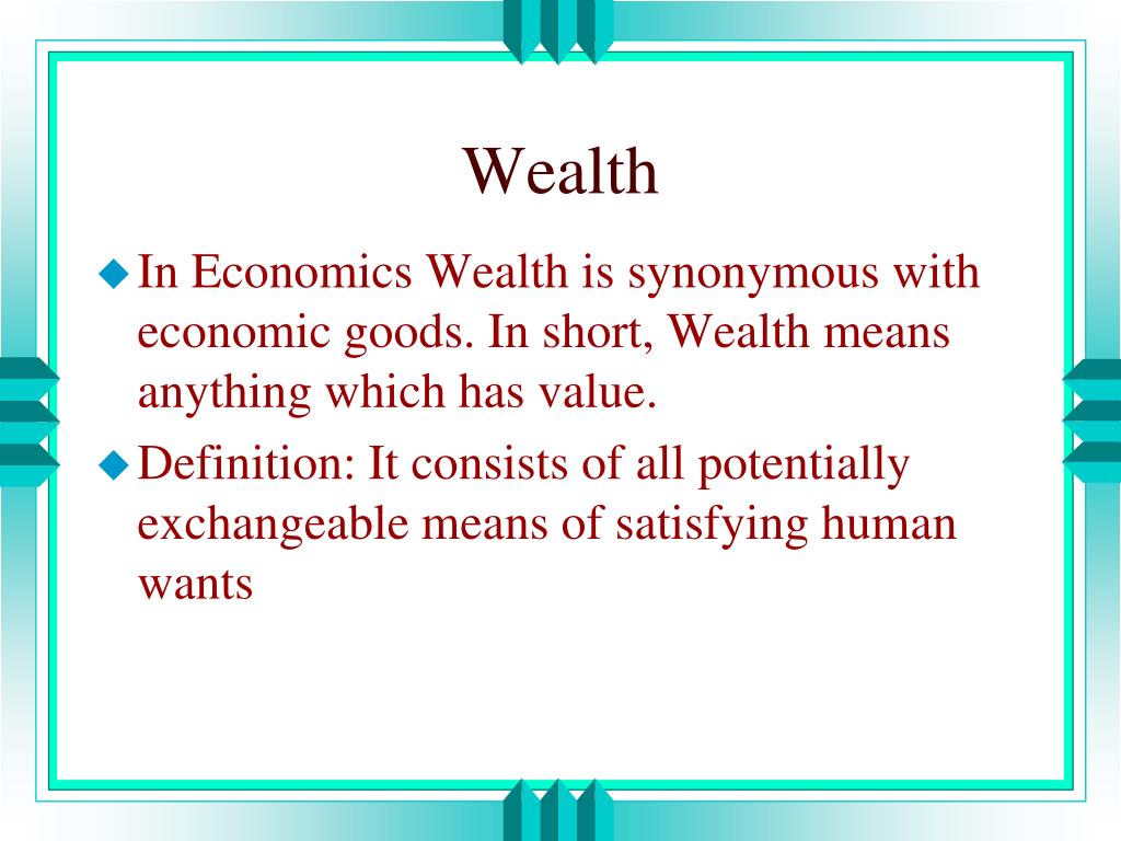 PPT Basic Terms and Concepts in Economics PowerPoint Presentation