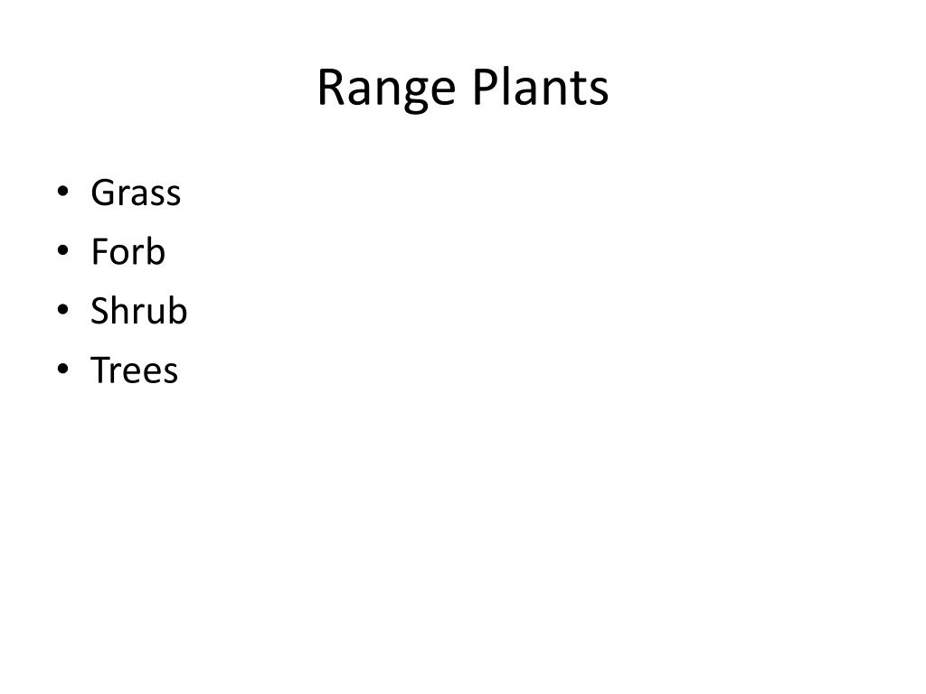 PPT Special Topic Sustainable Rangeland Management PowerPoint