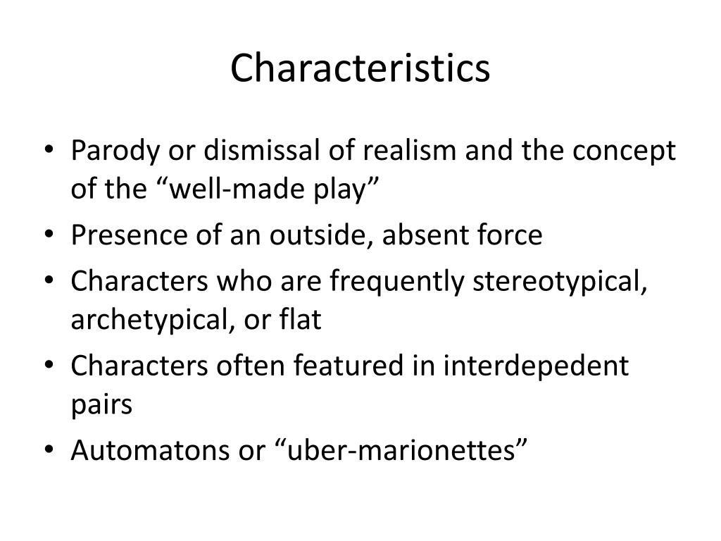 PPT Theatre of the Absurd PowerPoint Presentation, free download ID