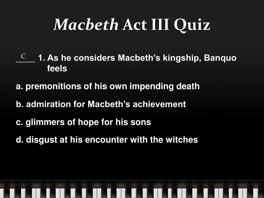 PPT Macbeth PowerPoint Presentation, free download ID2003125
