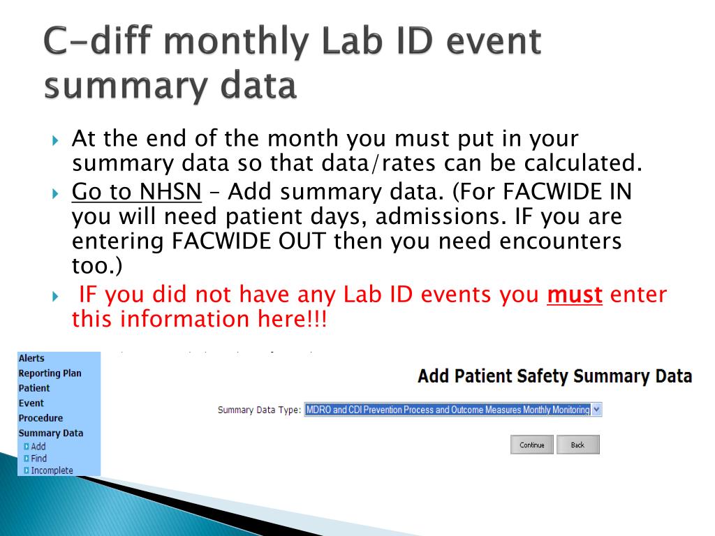 PPT NHSN Reporting PowerPoint Presentation, free download ID2003997