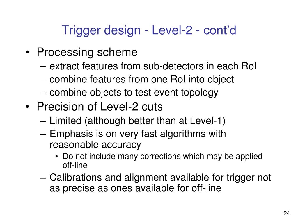 PPT High Level Triggering PowerPoint Presentation, free download ID