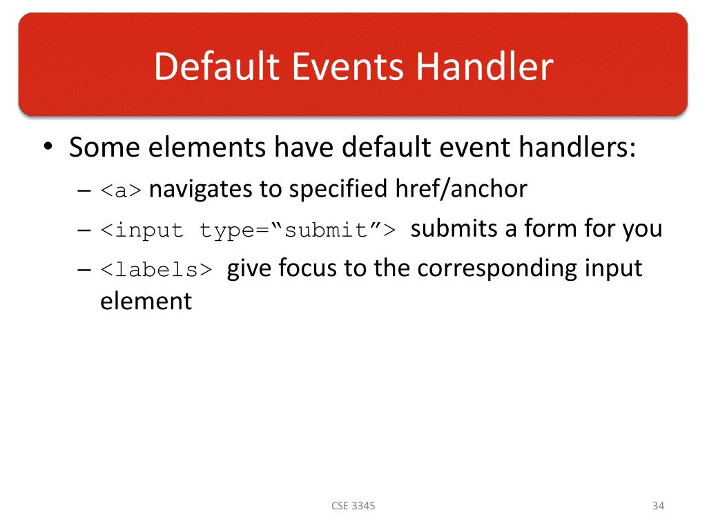 PPT DOM Events PowerPoint Presentation, free download ID2006149