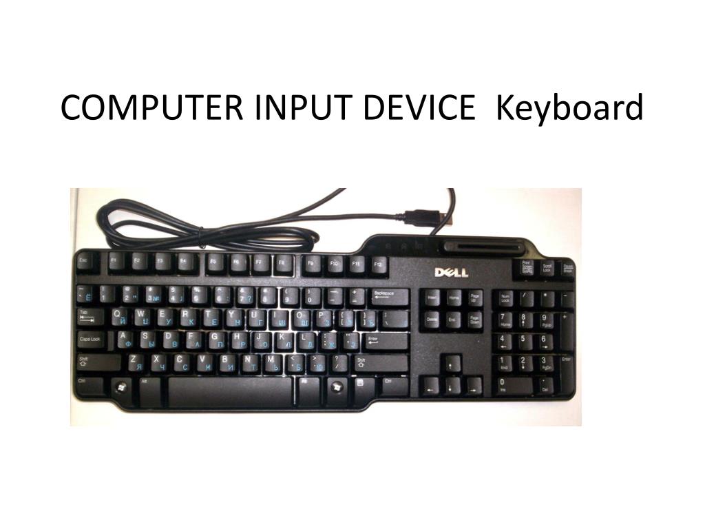 PPT COMPUTER INPUT DEVICE Keyboard PowerPoint Presentation, free download ID2006681