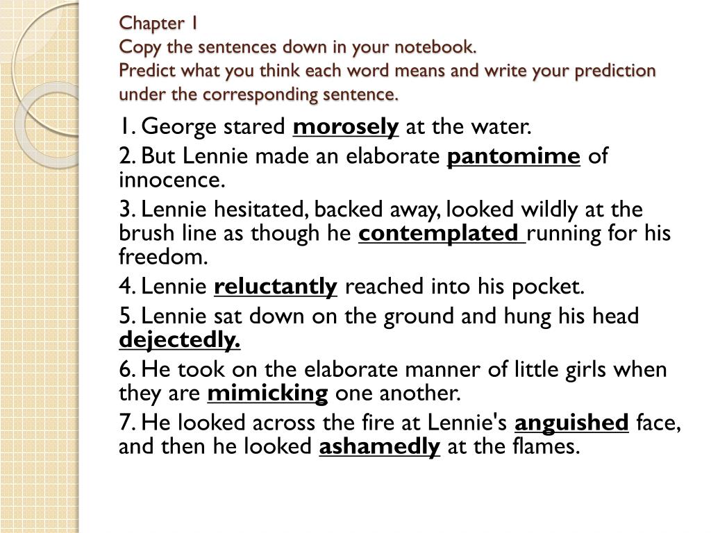 PPT Of Mice and Men PowerPoint Presentation, free download ID2006982