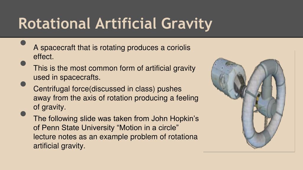 PPT Artificial Gravity PowerPoint Presentation, free download ID