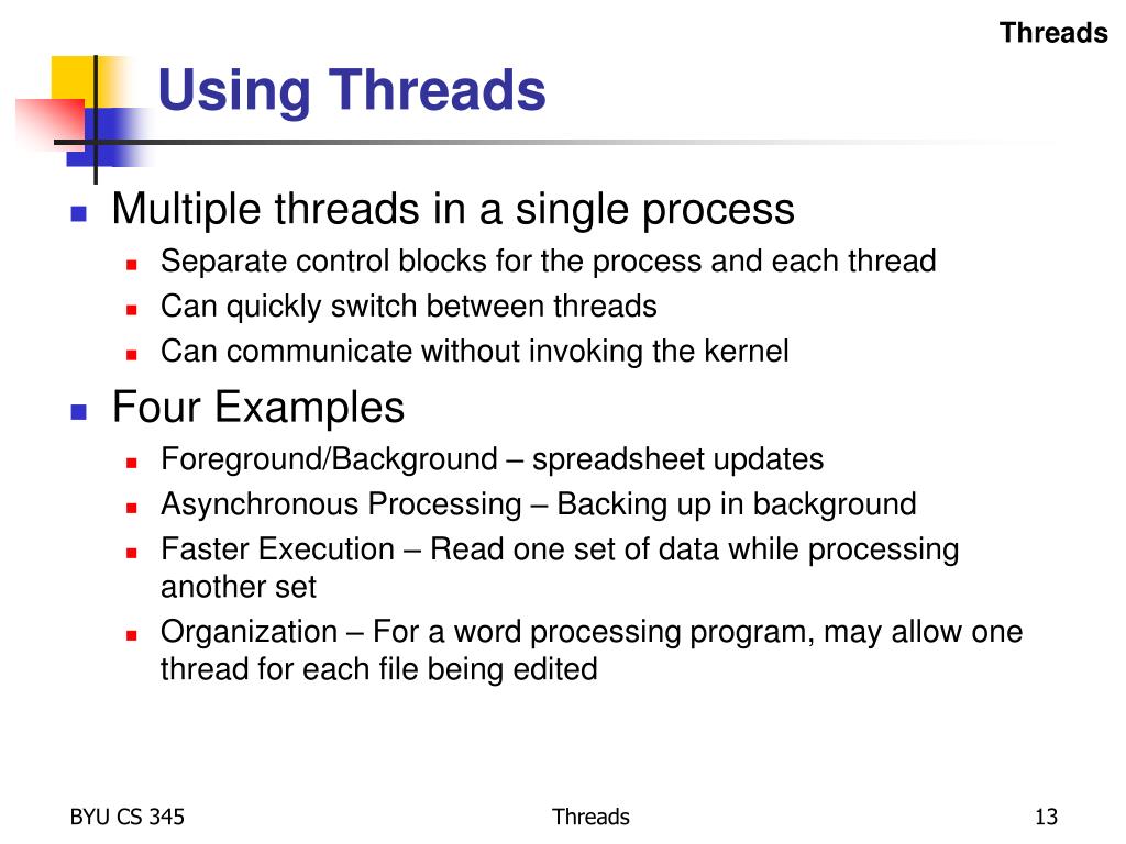 PPT Processes and Threads PowerPoint Presentation, free download ID2010217