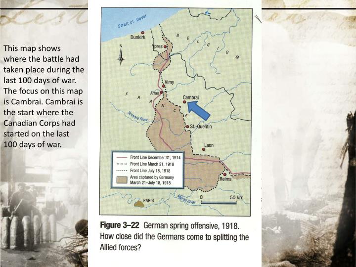 PPT Last 100 Days of World War 1 PowerPoint Presentation ID2010499