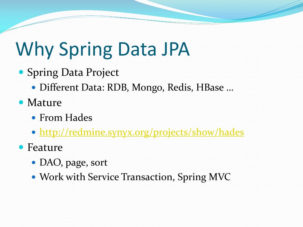 PPT Spring Data JPA PowerPoint Presentation, free download ID2011025